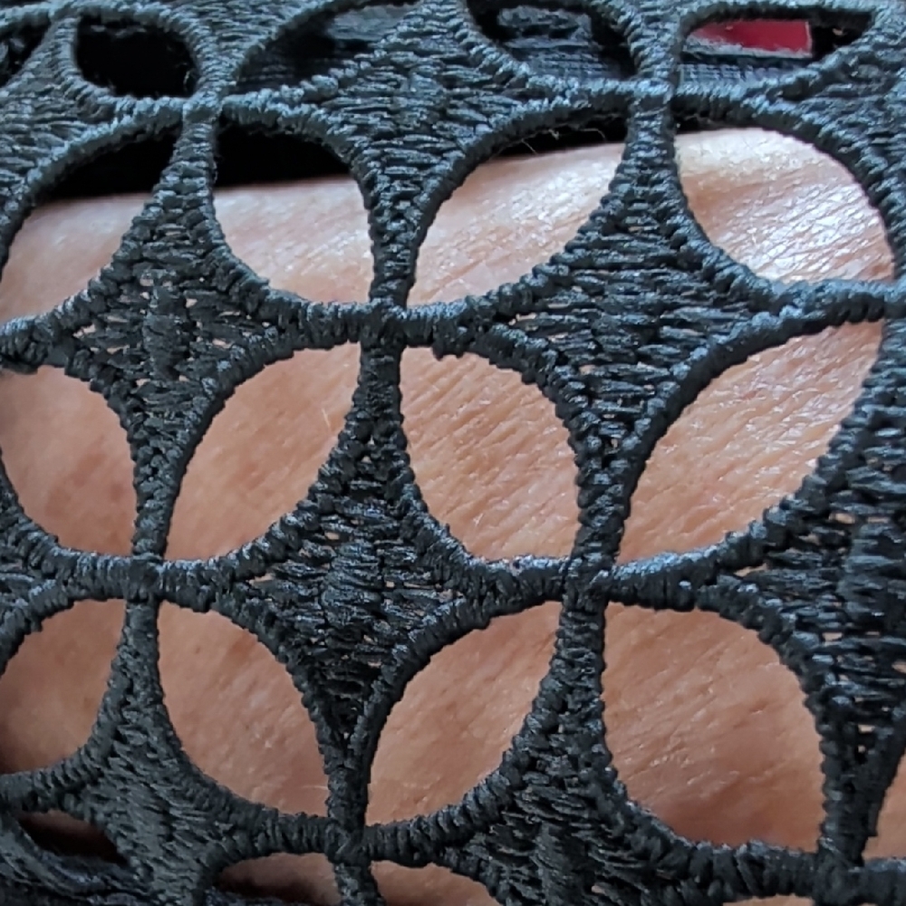 Karen Millen black zip front cardigan with cutout details - Picture 5 of 8